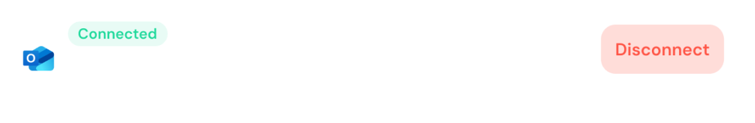 Microsoft Outlook: connected account and sync in Pitstop